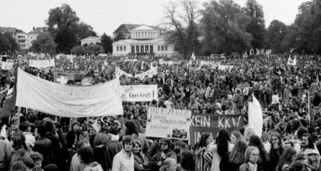 Demonstration (Bonner Hofgarten)